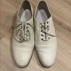 Lace up Dress Low Flat Heel Shoes